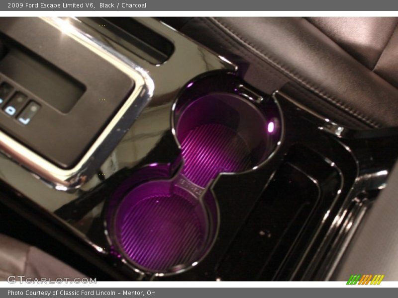 Black / Charcoal 2009 Ford Escape Limited V6