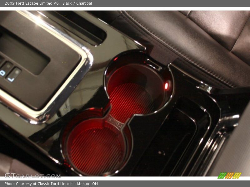 Black / Charcoal 2009 Ford Escape Limited V6