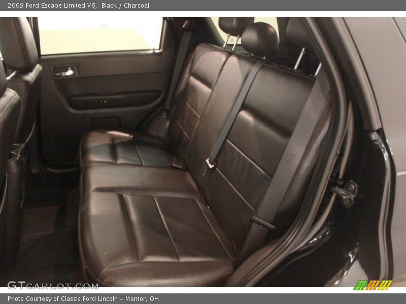 Black / Charcoal 2009 Ford Escape Limited V6