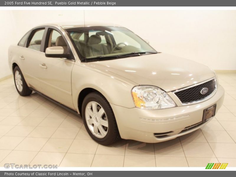 Pueblo Gold Metallic / Pebble Beige 2005 Ford Five Hundred SE