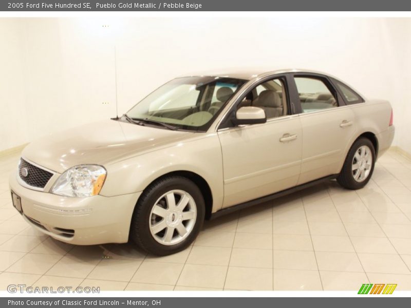 Pueblo Gold Metallic / Pebble Beige 2005 Ford Five Hundred SE