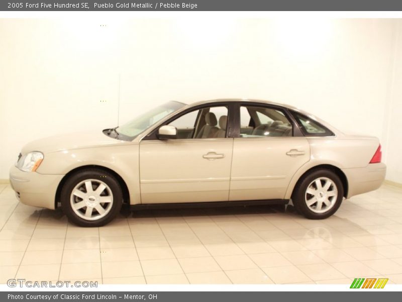 Pueblo Gold Metallic / Pebble Beige 2005 Ford Five Hundred SE