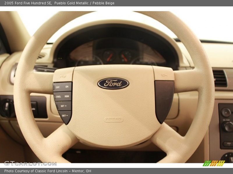 Pueblo Gold Metallic / Pebble Beige 2005 Ford Five Hundred SE
