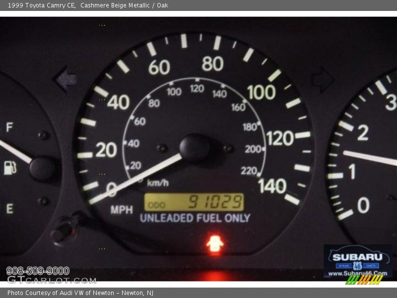 Cashmere Beige Metallic / Oak 1999 Toyota Camry CE