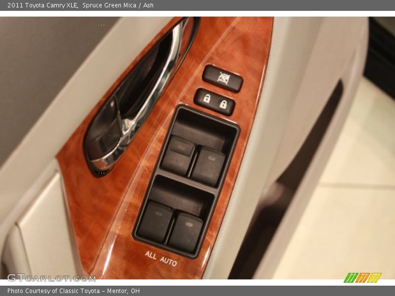 Spruce Green Mica / Ash 2011 Toyota Camry XLE