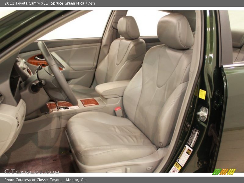 Spruce Green Mica / Ash 2011 Toyota Camry XLE
