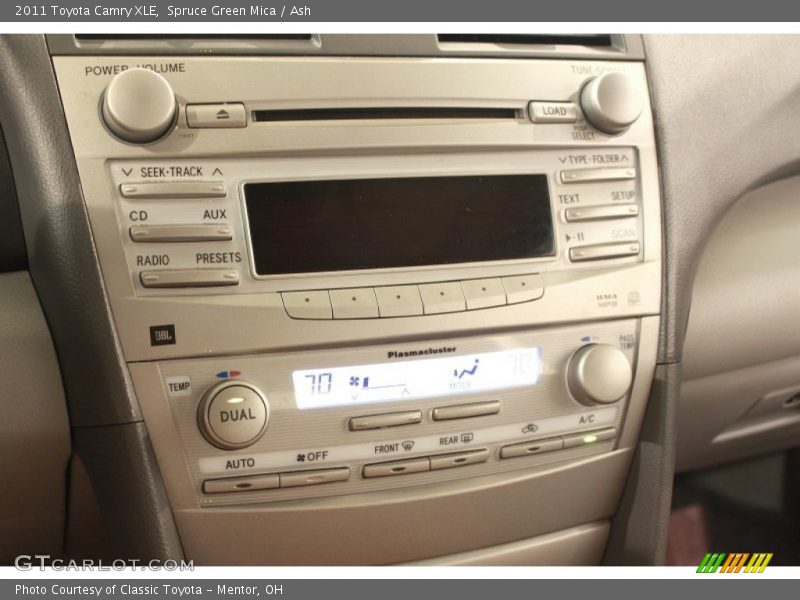 Spruce Green Mica / Ash 2011 Toyota Camry XLE