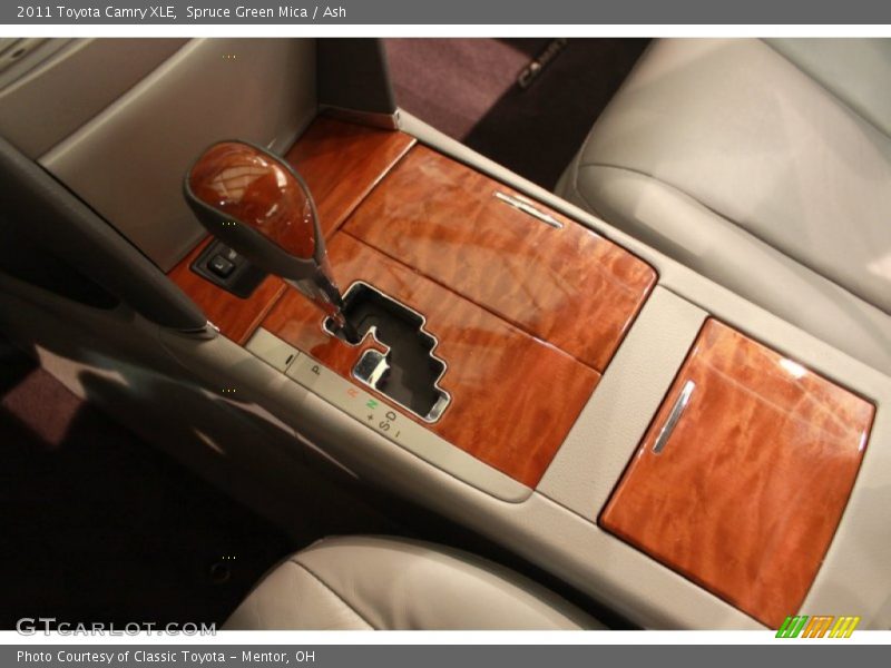 Spruce Green Mica / Ash 2011 Toyota Camry XLE