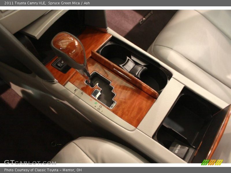 Spruce Green Mica / Ash 2011 Toyota Camry XLE