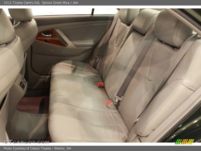 Spruce Green Mica / Ash 2011 Toyota Camry XLE