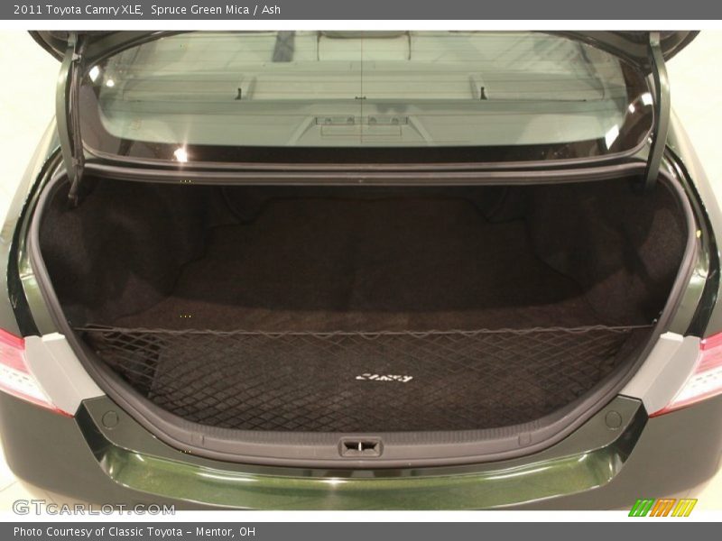 Spruce Green Mica / Ash 2011 Toyota Camry XLE