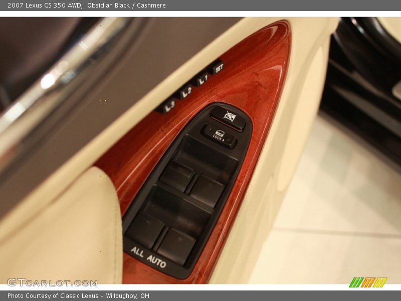 Obsidian Black / Cashmere 2007 Lexus GS 350 AWD
