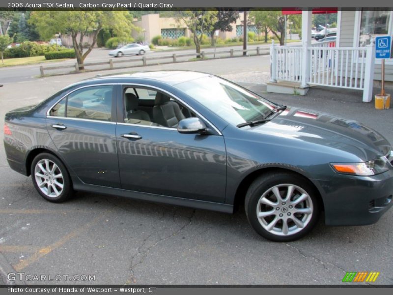 Carbon Gray Pearl / Quartz Gray 2006 Acura TSX Sedan