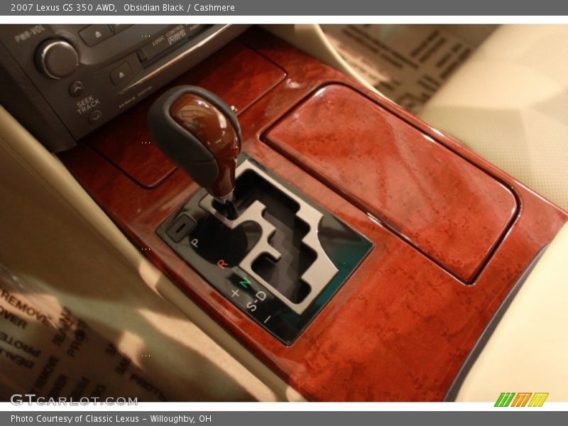 Obsidian Black / Cashmere 2007 Lexus GS 350 AWD