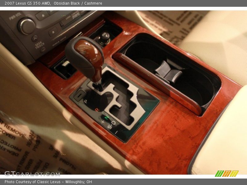 Obsidian Black / Cashmere 2007 Lexus GS 350 AWD