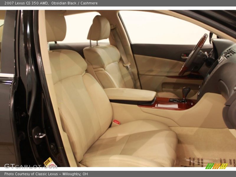 Obsidian Black / Cashmere 2007 Lexus GS 350 AWD