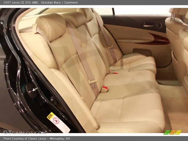 Obsidian Black / Cashmere 2007 Lexus GS 350 AWD