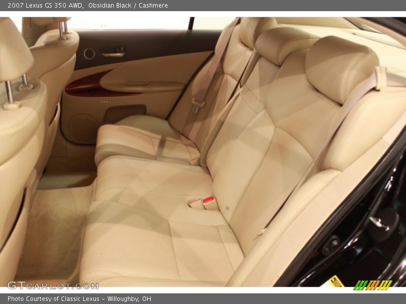 Obsidian Black / Cashmere 2007 Lexus GS 350 AWD