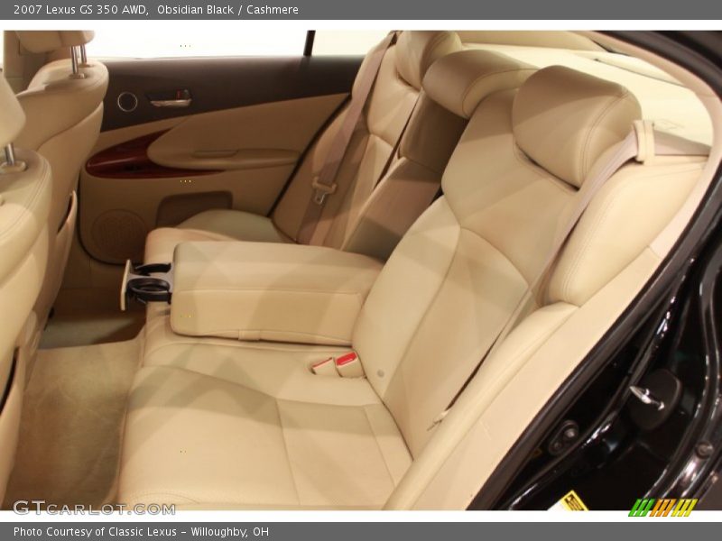 Obsidian Black / Cashmere 2007 Lexus GS 350 AWD