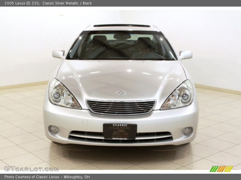 Classic Silver Metallic / Black 2005 Lexus ES 330
