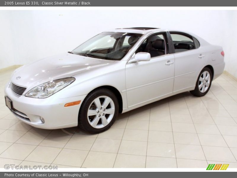 Classic Silver Metallic / Black 2005 Lexus ES 330