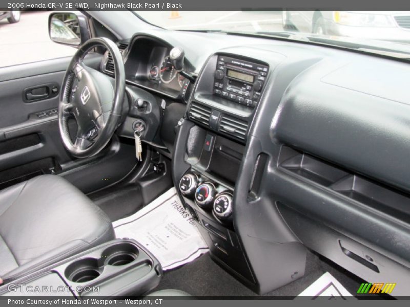Nighthawk Black Pearl / Black 2006 Honda CR-V SE 4WD