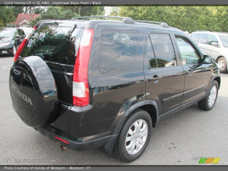 Nighthawk Black Pearl / Black 2006 Honda CR-V SE 4WD