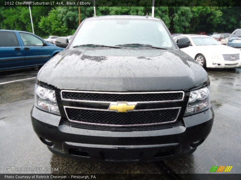 Black / Ebony 2012 Chevrolet Suburban LT 4x4