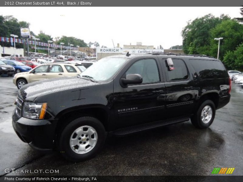 Black / Ebony 2012 Chevrolet Suburban LT 4x4