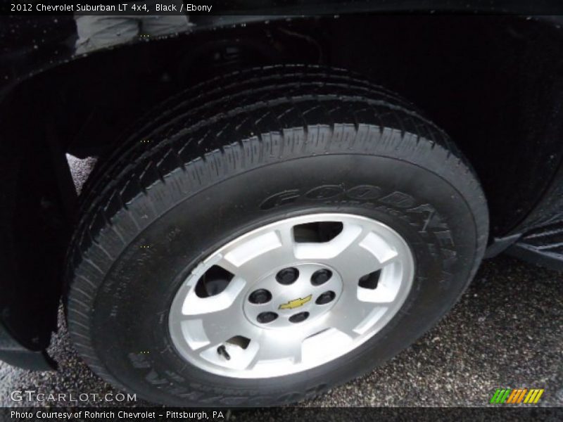 Black / Ebony 2012 Chevrolet Suburban LT 4x4