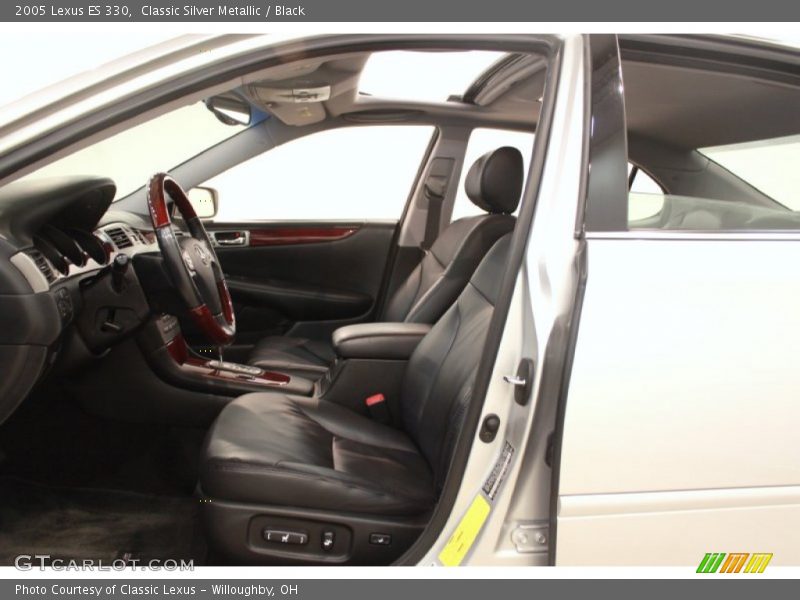 Classic Silver Metallic / Black 2005 Lexus ES 330