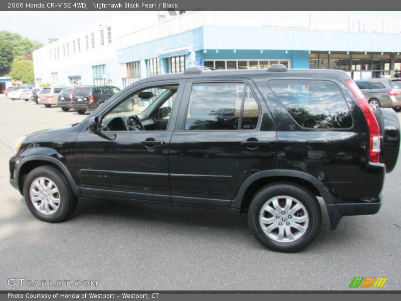 Nighthawk Black Pearl / Black 2006 Honda CR-V SE 4WD