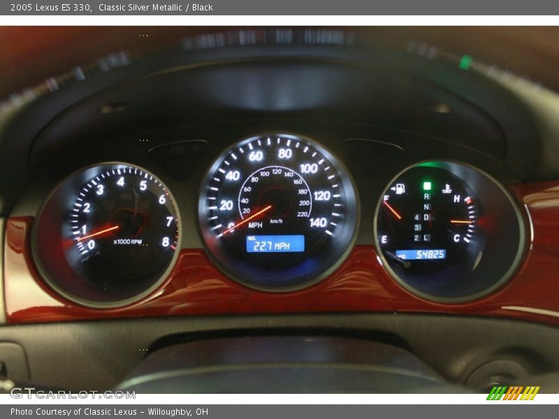 Classic Silver Metallic / Black 2005 Lexus ES 330