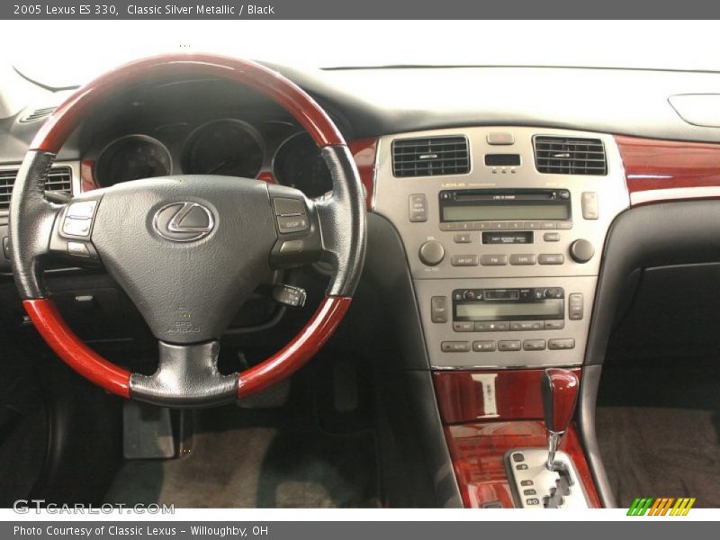 Classic Silver Metallic / Black 2005 Lexus ES 330