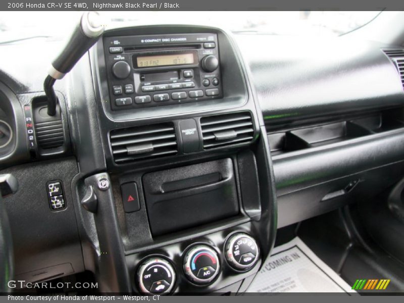 Nighthawk Black Pearl / Black 2006 Honda CR-V SE 4WD