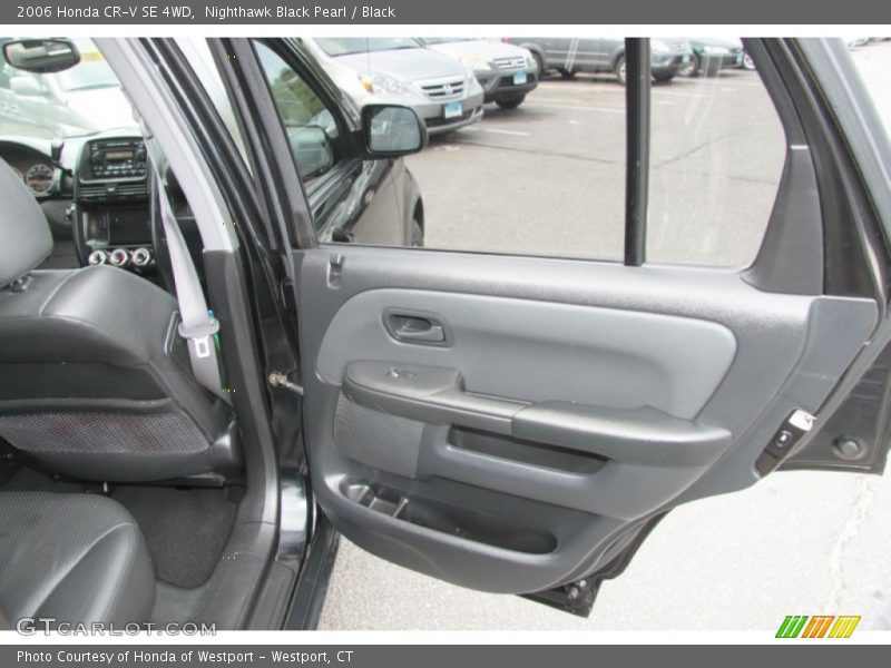 Nighthawk Black Pearl / Black 2006 Honda CR-V SE 4WD