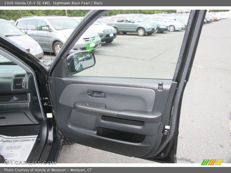 Nighthawk Black Pearl / Black 2006 Honda CR-V SE 4WD