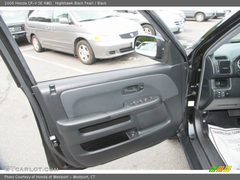 Nighthawk Black Pearl / Black 2006 Honda CR-V SE 4WD