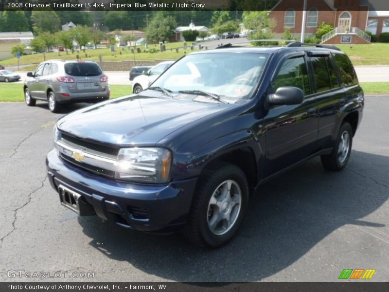 Imperial Blue Metallic / Light Gray 2008 Chevrolet TrailBlazer LS 4x4