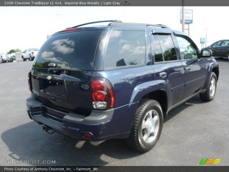 Imperial Blue Metallic / Light Gray 2008 Chevrolet TrailBlazer LS 4x4