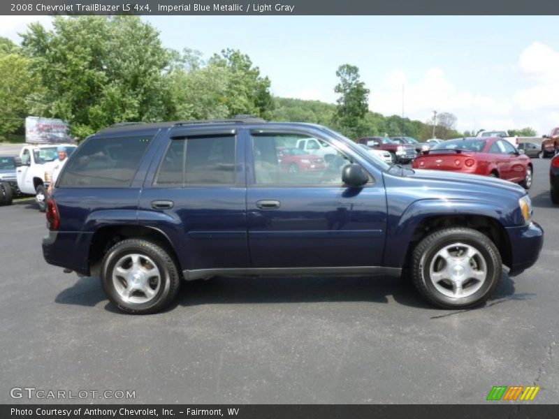Imperial Blue Metallic / Light Gray 2008 Chevrolet TrailBlazer LS 4x4