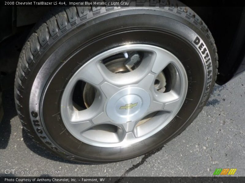Imperial Blue Metallic / Light Gray 2008 Chevrolet TrailBlazer LS 4x4