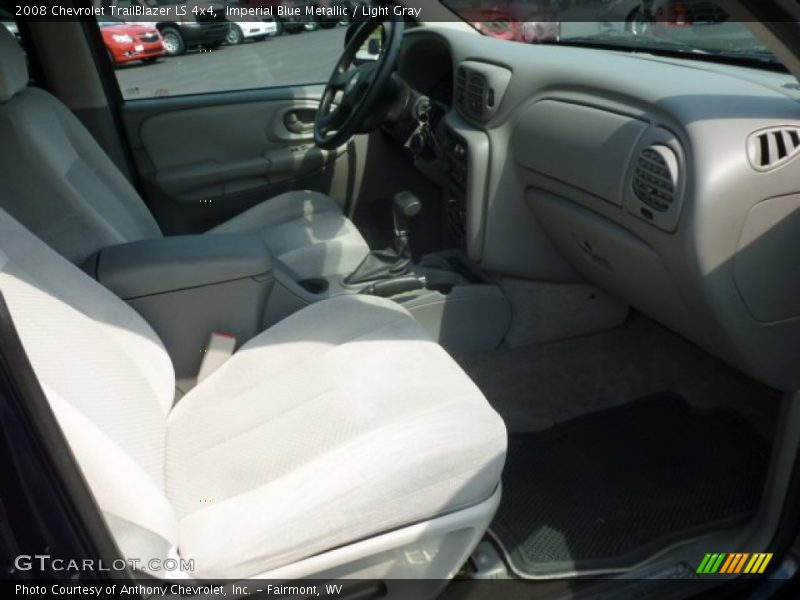 Imperial Blue Metallic / Light Gray 2008 Chevrolet TrailBlazer LS 4x4