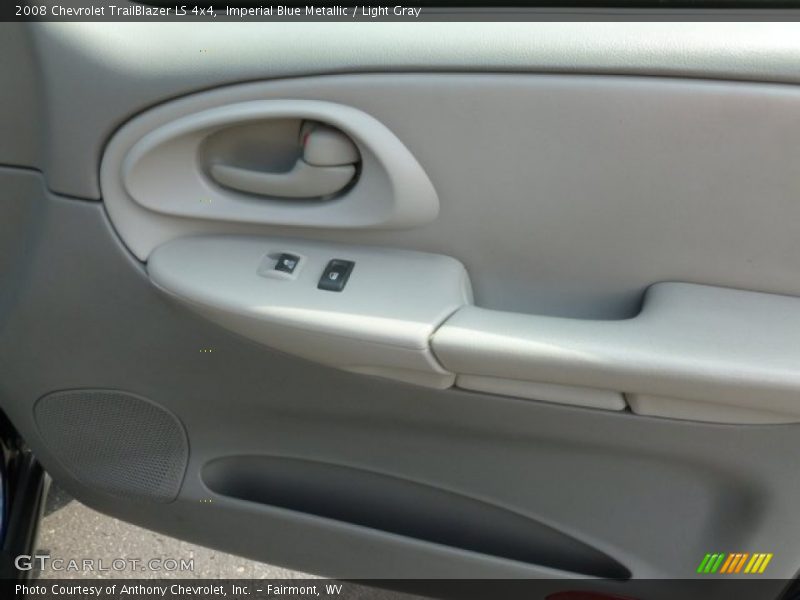 Imperial Blue Metallic / Light Gray 2008 Chevrolet TrailBlazer LS 4x4