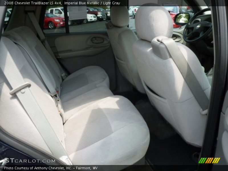 Imperial Blue Metallic / Light Gray 2008 Chevrolet TrailBlazer LS 4x4