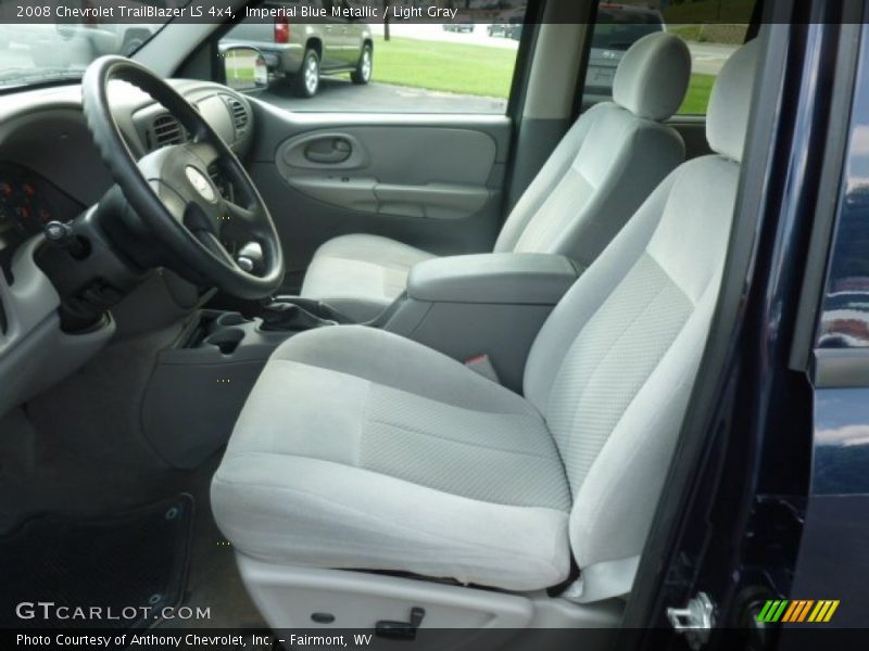 Imperial Blue Metallic / Light Gray 2008 Chevrolet TrailBlazer LS 4x4