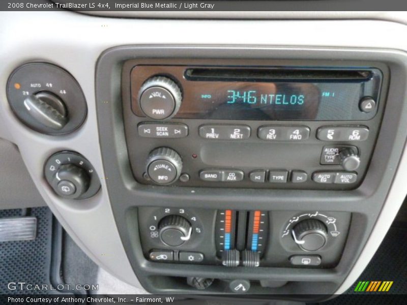 Imperial Blue Metallic / Light Gray 2008 Chevrolet TrailBlazer LS 4x4