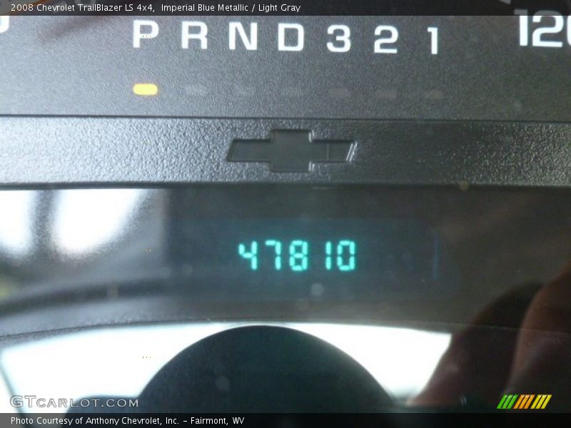 Imperial Blue Metallic / Light Gray 2008 Chevrolet TrailBlazer LS 4x4