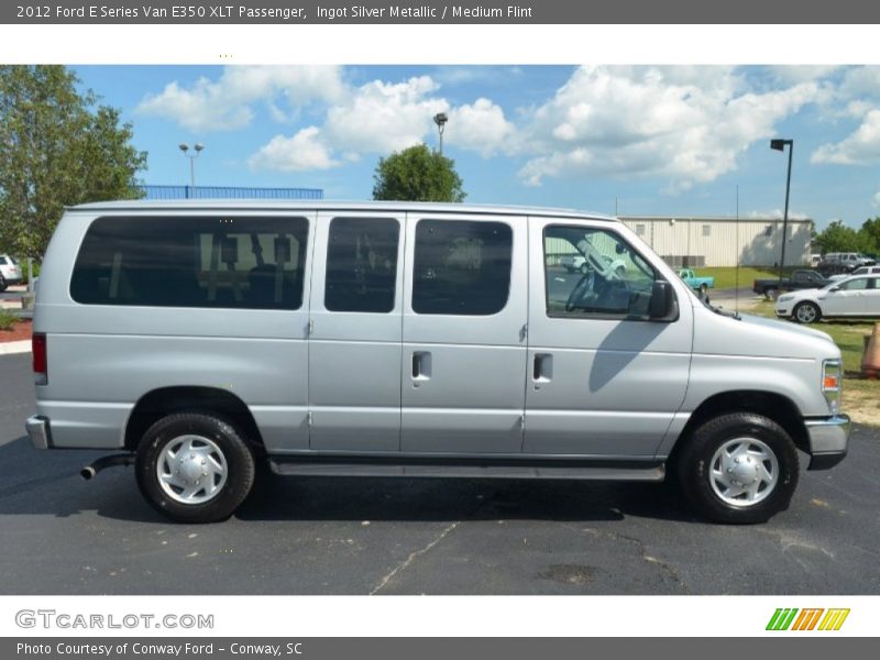  2012 E Series Van E350 XLT Passenger Ingot Silver Metallic