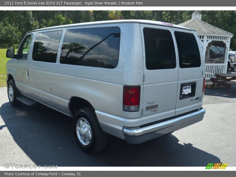 Ingot Silver Metallic / Medium Flint 2012 Ford E Series Van E350 XLT Passenger